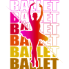 Ballet, Ballerine, Fille, Fille, Danse