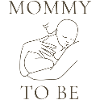 Mommy To Be Silhouette Design