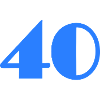 40 ÅR. 40 ÅRS JUBILÆUM. FØDSELSDAG 40 ÅR. 40