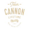 Team Cannon Lifetime Member - Name Cannon