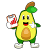 Avocado Secretary Clipboard Office