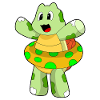 Turtle Swimming Swim Ring Summer