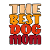 best dog mom retro