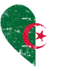 Algeria Flag Heart