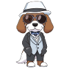 Beagle Hat Goggles
