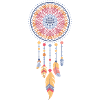 Dreamcatcher with mandala