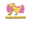 Lustiger Cleansaurus-Staubsauger im
