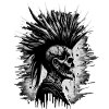 Horreur Punk Zombie