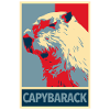 Capybarack - Capybara Hope Poster Style