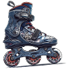 FOX0610 logo Inline skates