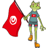 Tunisia Fan Frog