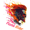 Flame Rider Skull