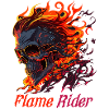 Flame Rider Skull