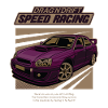 Purple Drift Speed Racing