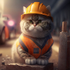 Cat Civil Engineer