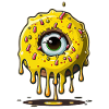 Monster Eye Donut