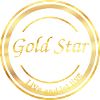 Logo, Design ,gold star ,Text