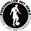 Footballer with heart