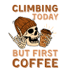 Kaffee und Klettern