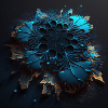 Abstract Skull n°8
