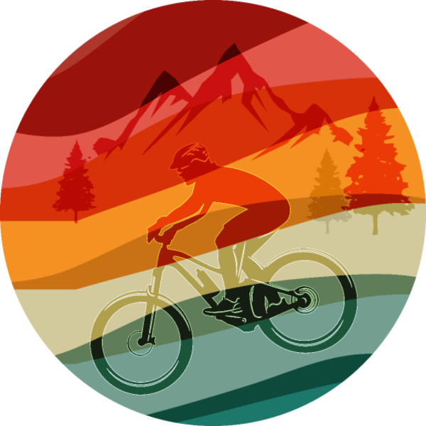 Koszulka "Rower MTB Retro"