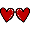 Hearts Love Symbol in Love