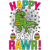 Happy East Rawr Easter T-Rex