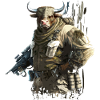 Taurus as a soldier