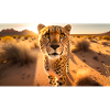Portrait of a Cheetah, generative AI
