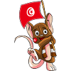 Tunisie Fan Mouse