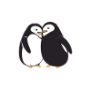 Pingouins - meilleures amies