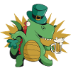 St. Patrick's Dinosaur