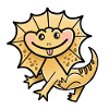 Frilly Necked Lizard