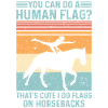 Drôle d’équitation saut rétro