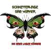 Böser Schmetterling