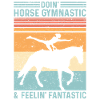Drôle d’équitation saut rétro