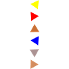Bande ornementale triangulaire