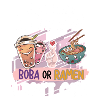 K-Drama Boba oder Ramen Design