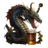 Special beer lover: Chinese dragon