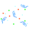 für alle, 40 luftschlangen