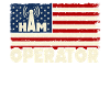 Ham Operator US Flag