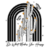 Orange Scatter Abstract