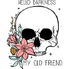 Floral Embrace Silhouettes