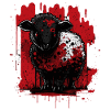 Cute black sheep