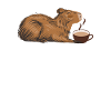 Cappybara Capybara Café Capybara Ventilateurs