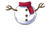 Schneemann Kostüm