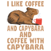 Wasserschwein Capybara Cappybara Kaffee Café