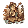 Frog guitar