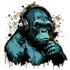 Gorilla Disc Jockey