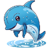 cute dolphin
